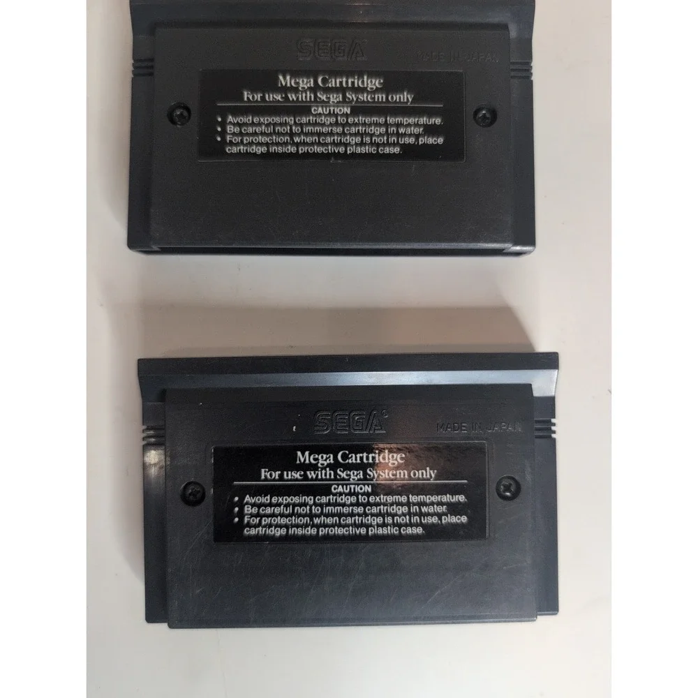 Great Football Great Basketball Lot Mega Cartridge Sports Simulation Sega System